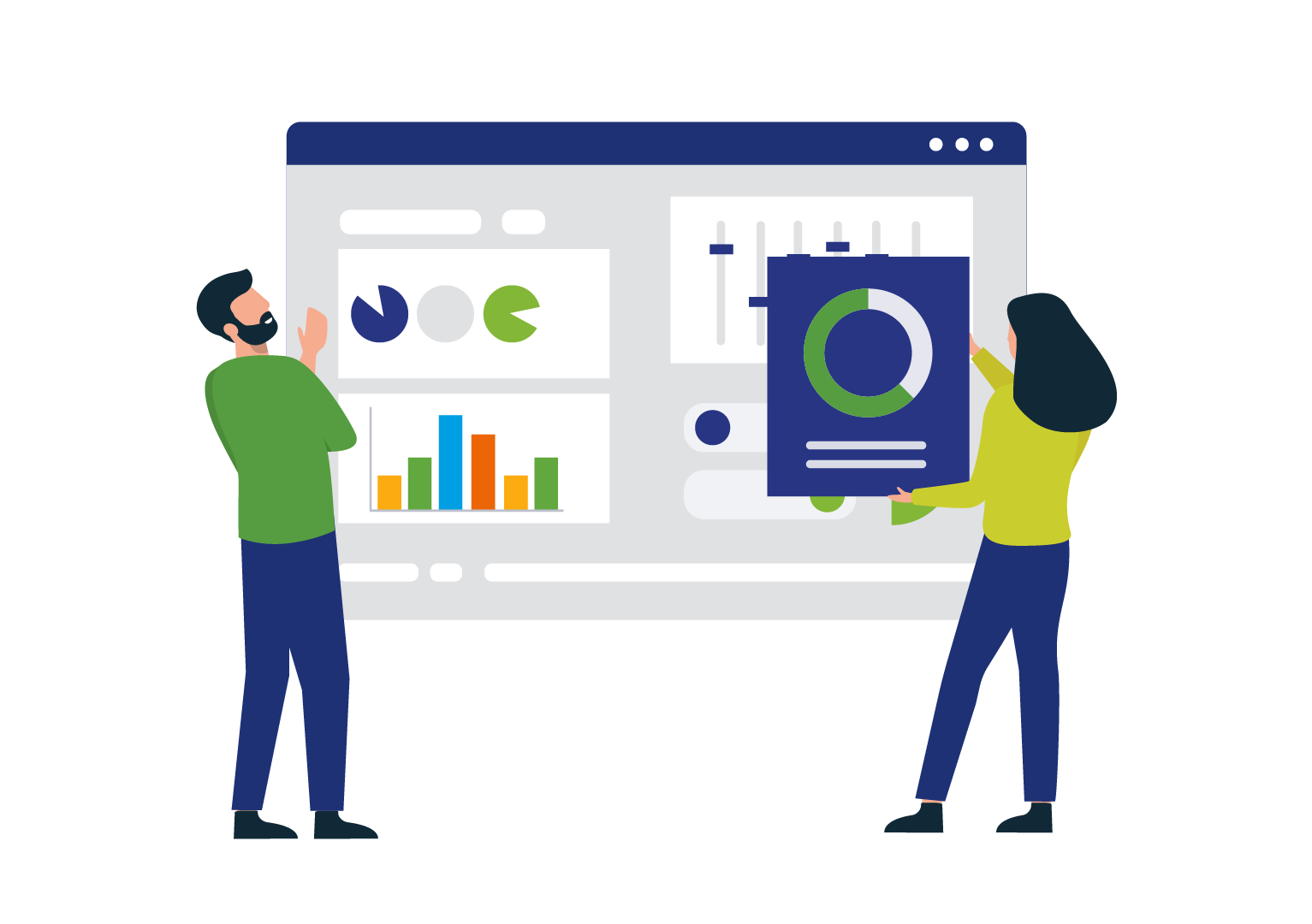 Dashboard illustration